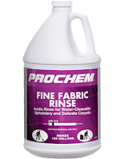 prochem fine fabric rinse