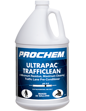 prochem s711 ultrapac trafficlean carpet cleaning pre treatment