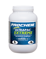 prochem ultrapac extreme carpet, tile and grout cleaning traffic lane pre-treatment