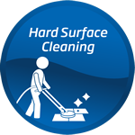 hard surface cleaning icon