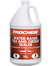 prochem water based tile and grout sealer